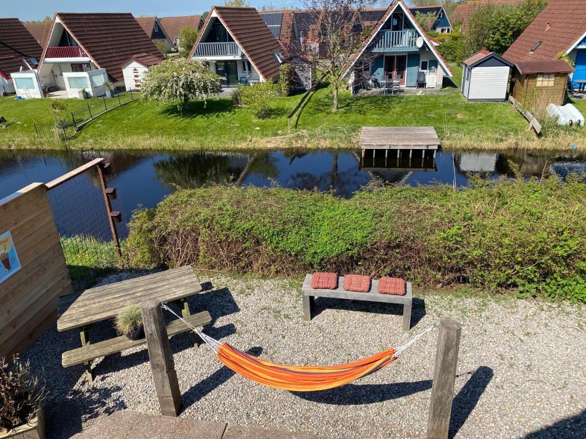 De Lauwersmeer Vogel Mit Eingezaeuntem Garten Anjum Exteriör bild